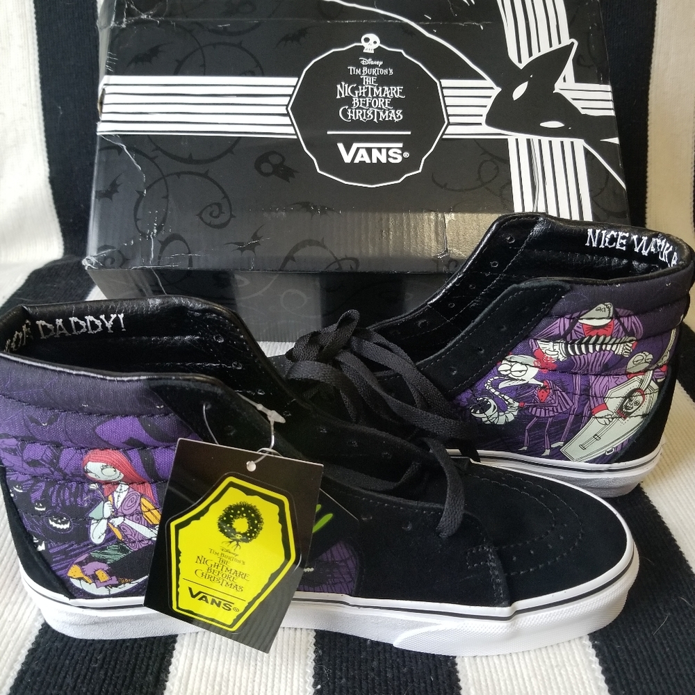 Vans Nightmare Before Christmas  Mens 7.5 wom 9